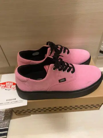 US vans 오센틱 CRP 핑크/블랙 y2k 박스 포함