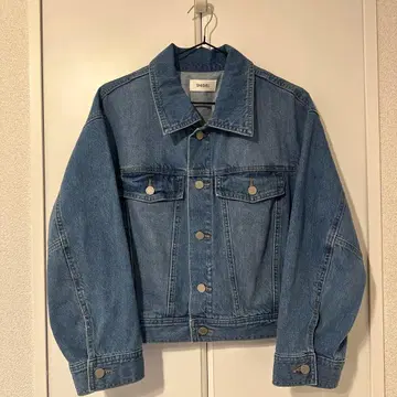 SNIDEL 스나이델 데님 자켓 블루