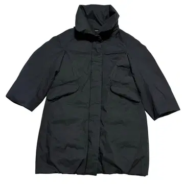 새상품급 유니클로 +J 하이브리드 다운 코트 M 블랙