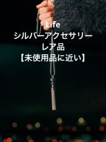 실버 태슬 목걸이 박스 포함 LIFE 목걸이 켄지 리드롬