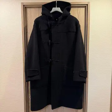 캡틴선샤인 캐시미어 더플 코트 38 블랙