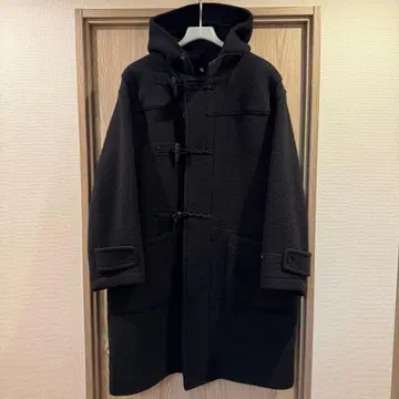 캡틴선샤인 캐시미어 더플 코트 38 블랙