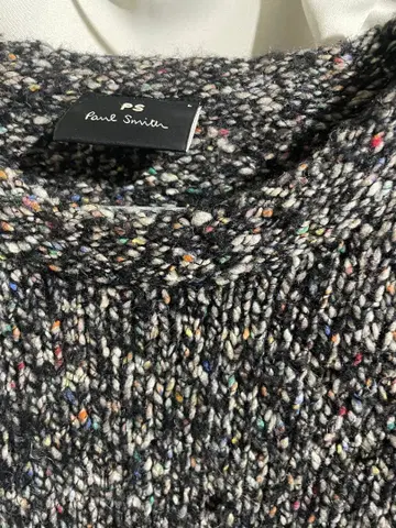 Paul Smith PS 멜란지 니트 스웨터 블랙 계열