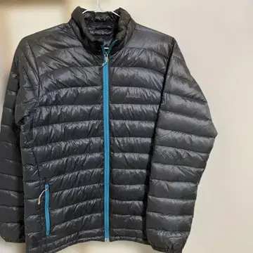 AIGLE 짙은 그레이 다운 자켓