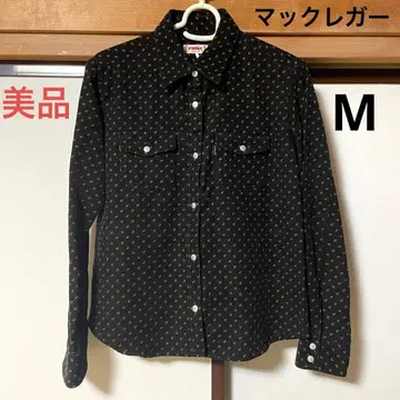 새상품급 맥레거 여성용 셔츠 M 다크 브라운 코듀로이
