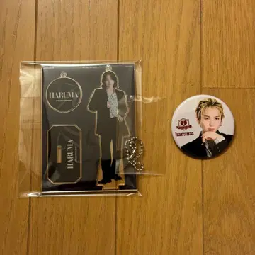 ONE LOVE ONE HEART 아크릴 스탠드 캔 배지 사사하라 료가