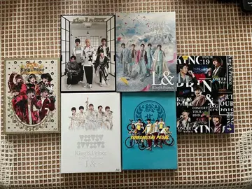 king & prince DVD 6매 세트 증정품 포함