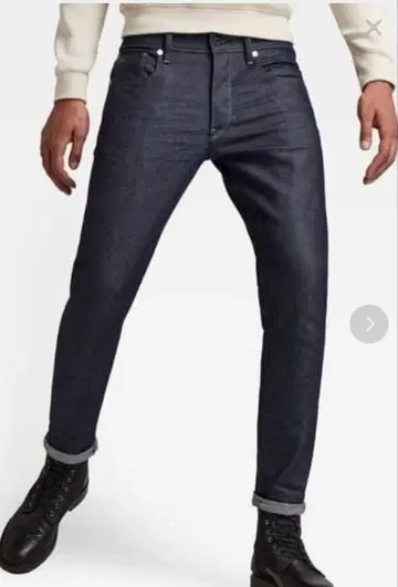 G-STAR ROW 3301 SLIM SELVEDGES JEANS