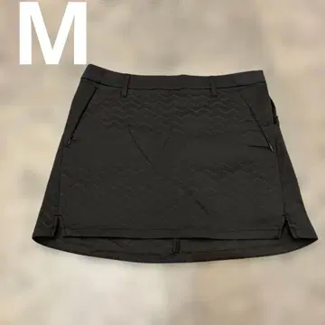 데상트 골프 고출력 자카드 이너 팬츠 부착 스커트 M 사이즈