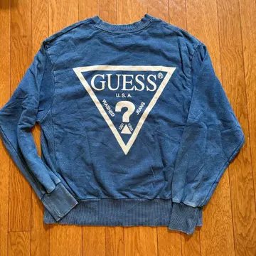 GUESS 로고 트레이닝복 데님