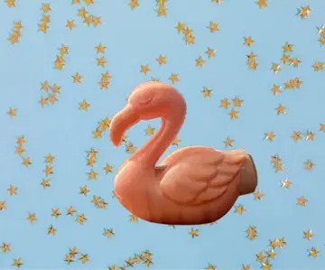 플라밍고 립 홀더 립 키링