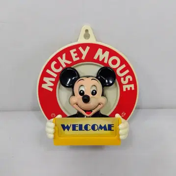 미키마우스 도어 차임 도어벨 벽걸이 쇼와 레트로 빈티지