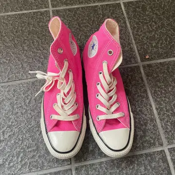 24cm CONVERSE ALL STAR 핑크 스니커즈