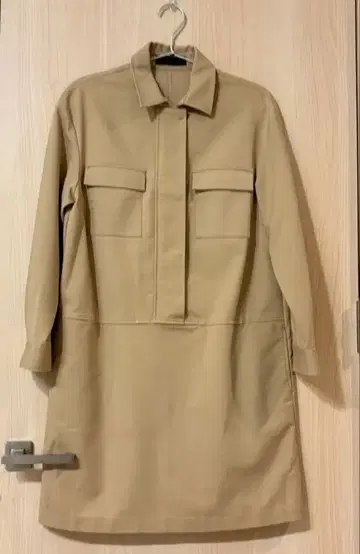 Noble 셔츠 원피스 베이지 노블 일본제 프레임워크스