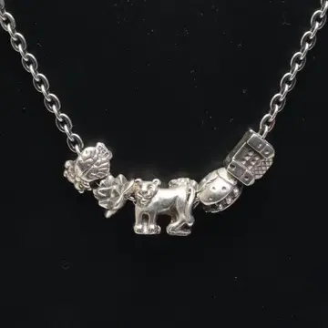 트롤비즈 목걸이 925 LAA 무당벌레 사자 궁전 연꽃