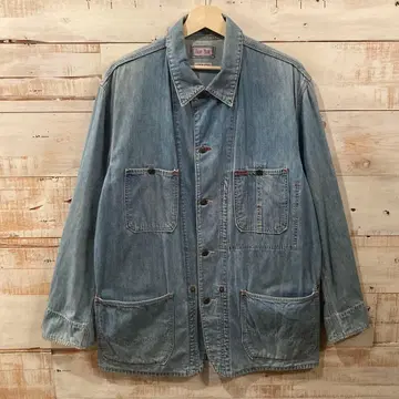 BLUE BLUE 데님 커버올 자켓 ARIGATO 워크