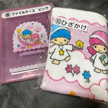 키키라라 파일 케이스 핑크 무릎 담요 2세트 산리오 키키라라 복권