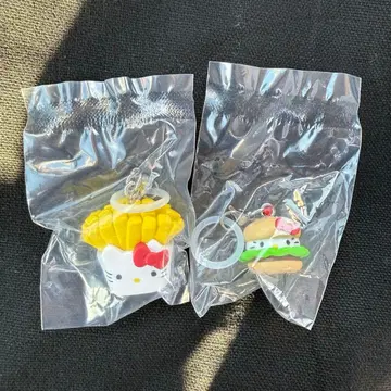 헬로키티 아메리칸 디자인 메지루시 액세서리 2개 세트