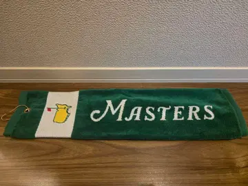 Masters 골프 타월 그린 컬러 로고