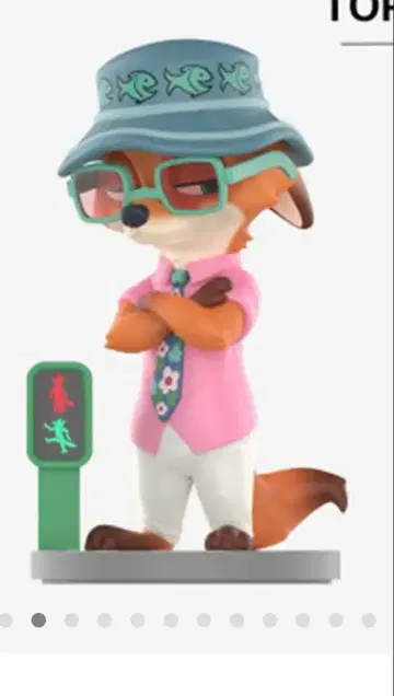 팝마트 주토피아2 닉 피규어