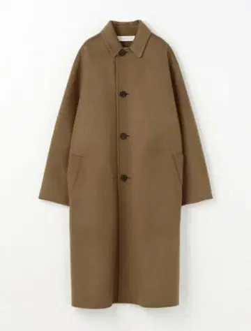 GALERIE VIE 울 더블 페이스 롱 코트