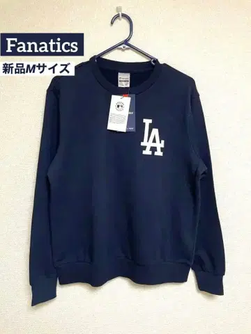 새상품 Fanatics LA 로고 네이비 맨투맨 M 사이즈 다저스