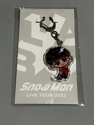 미개봉! Snow Man 무카이 코지 스노치루 교수형 아크릴 키링 1