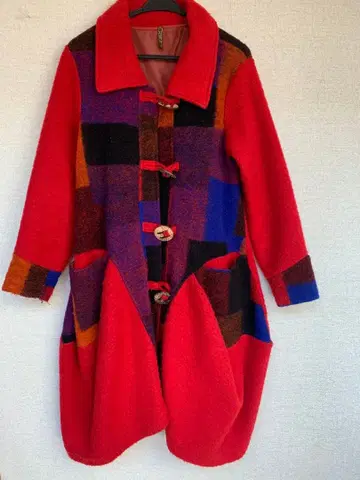 이탈리아제 압축 울 롱 코트