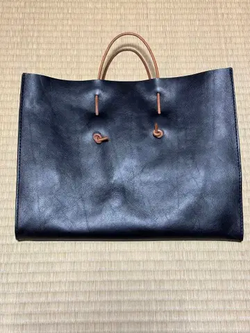 헤르츠 종이 봉투 가죽 토트