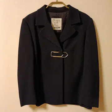Moschino 테일러드 자켓 네이비 M