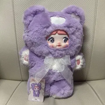 Nommi 400% 오야스미쿠마짱 반안소웅 보라색 퍼플