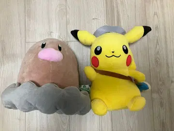 포켓몬 피카츄 디그다 봉제 인형