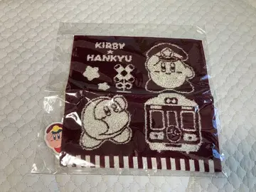미개봉 새상품 별의 커비 한큐 기차 타월 손수건 (중)