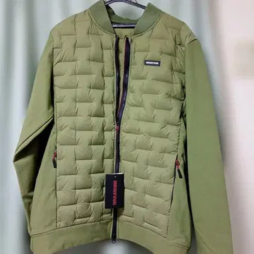 브리핑 골프 하이브리드 다운 BRIEFING XL 아미그린