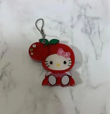 헬로키티 야마가타 한정판 거울 키링