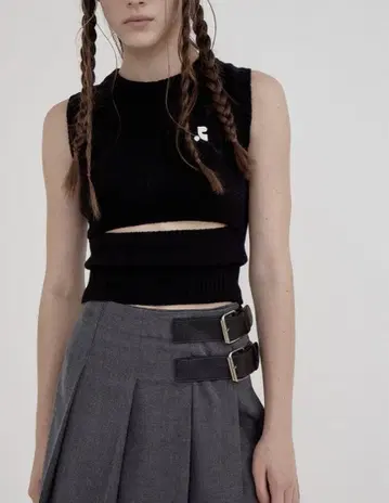 Rest&Recreation RR CUT OUT KNIT VEST