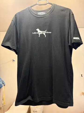 래브라도 리트리버 T셔츠 블랙