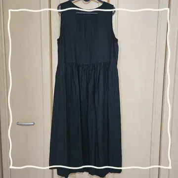 린넨 블랙 원피스