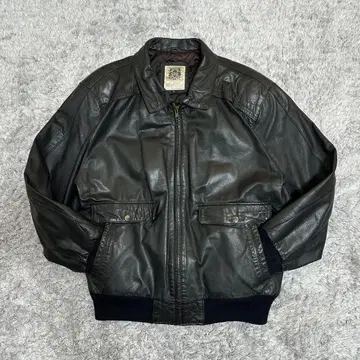 [ 초인기 ] 플라이트 자켓 A-2 가죽 vintage 90s