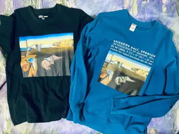 살바도르 달리 맨투맨 T셔츠 세트 M