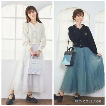 시마무라 치하루 콜라보 아나 x 엘사 토트백 2개 세트