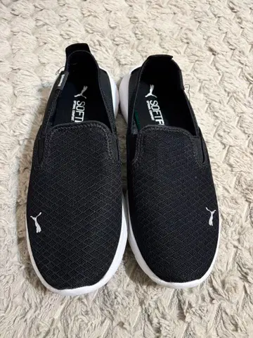 PUMA 푸마 슬립온 스니커즈 SoftFoam+ 블랙 24cm