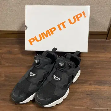 [ 새상품급 ] Reebok 인스타펌프 퓨리 블랙 24cm