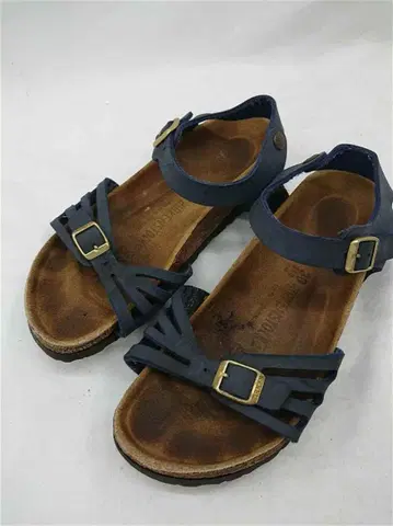 버켄스탁 델리아 네이비 계열 39 샌들 여성용