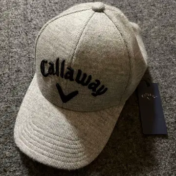 새상품 Callaway 니트 캡 모자 F 그레이 골프 캘러웨이
