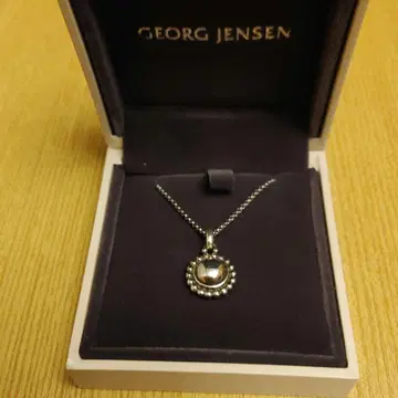 새상품급 조지 젠슨 펜던트 9A 실버 공