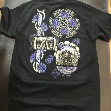 SANTA CRUZ T셔츠 블랙 드레센 L