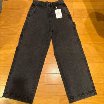 THE STANDARD 루즈 페인터 팬츠 블랙