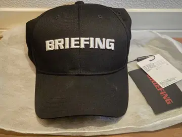 BRIEFING 블랙 골프 캡