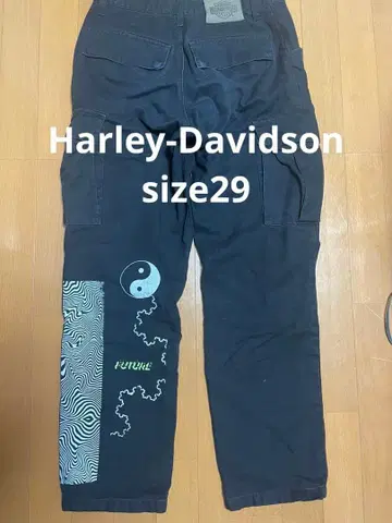 Harley-Davidson 카고 팬츠 블랙